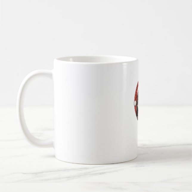 Mug Bernedoodle Chien Xmas Doodle Dood Jolie Noël Soit (Gauche)