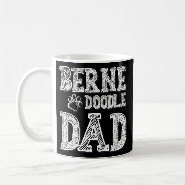 Mug Bernedoodle Papa Doodle Chien  (Gauche)