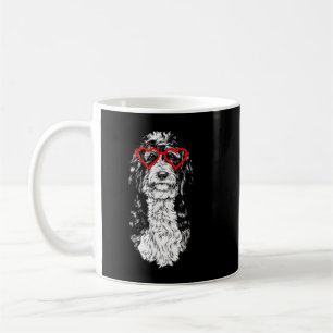 Mug Bernedoodle Valentines Day Doodle Chien maman Chie
