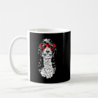 Mug Bernedoodle Valentines Day Doodle Chien maman Chie
