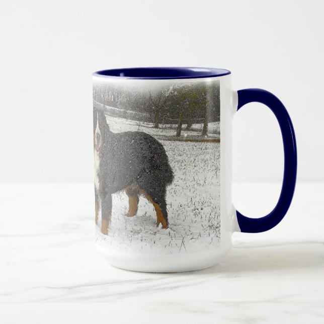 Mug Berner dans la neige (Droite)