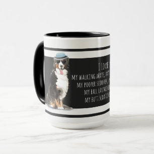 Mug Bernese Mountain Dog Aimez mon père Amoureux des c