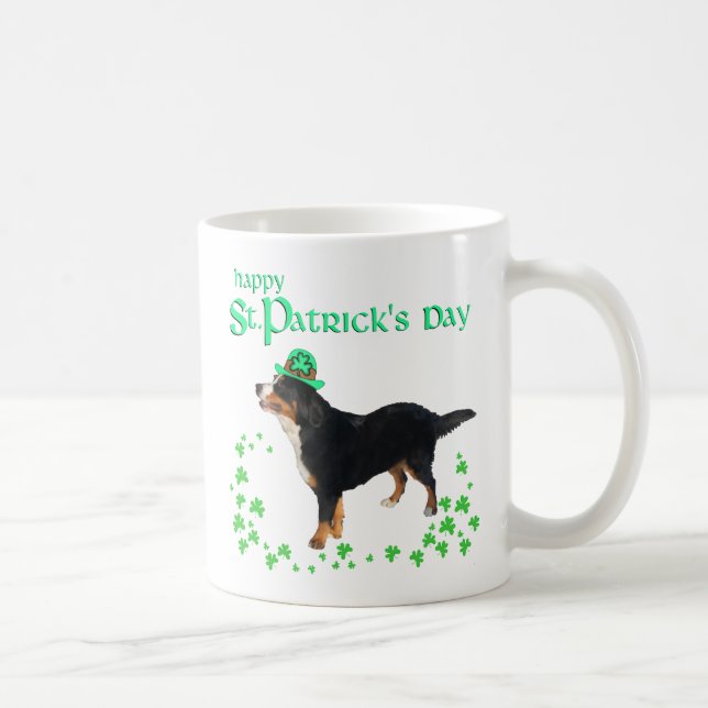 Mug Bernese Mountain Dog Saint-Patrick (Droite)
