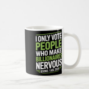 Mug Bernie Sanders Et Aoc 2028 Pour La Campagne Du Pré