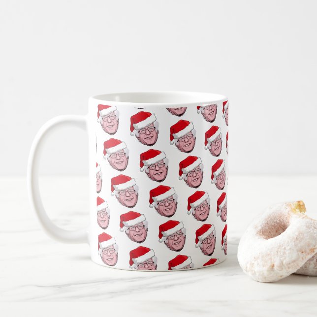 Mug BERNIE SANDERS Hanouka (Avec donut)