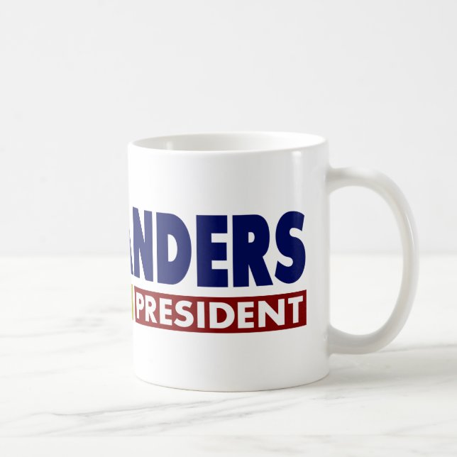 Mug Bernie Sanders pour le président V1 (Droite)