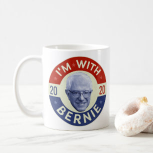 Mug Bernie Sanders Président 2020 Démocrate Photo Retr