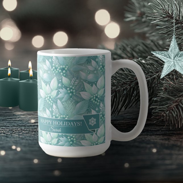 Mug Berries de Noël côtier Motif #7 ID1009 (Créateur téléchargé)