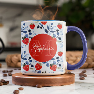 Mug Berry Sweet Motif de fraises