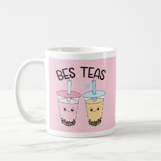 Mug Bes Tea Boba Tea Mug| Un thé en bulle Besties Cade