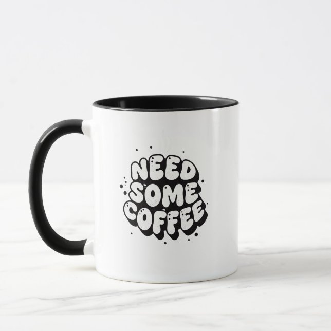 Mug Besoin de café (Gauche)