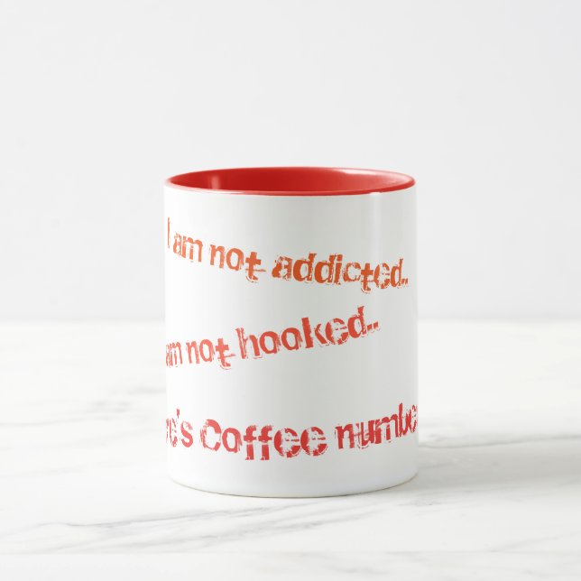 Mug Besoin de CAFE....MAINTENANT ! (Centre)