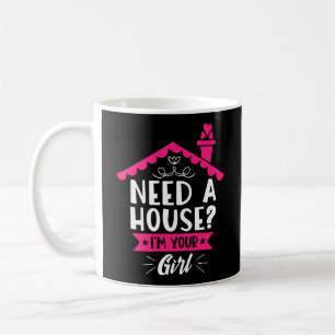 Mug Besoin d'une maison Je suis votre fille agent immo