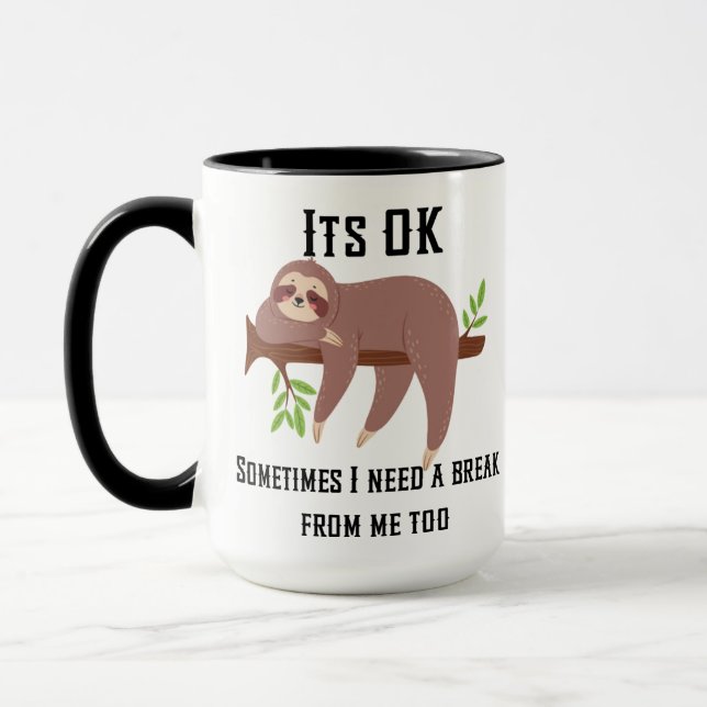 Mug Besoin d'une paresse de rupture (Gauche)