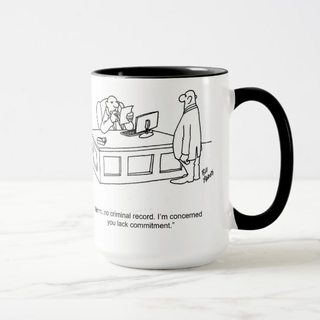 Mug Besoins amusants en matière d'embauche d'entrepris (Droite)