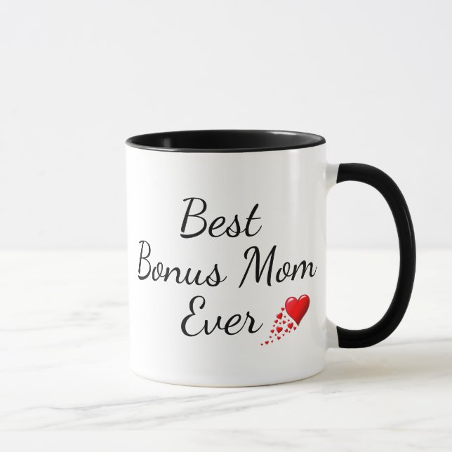 Mug BEST BONUS MOM JAMAIS Proverbes personnalisés 31 (Droite)