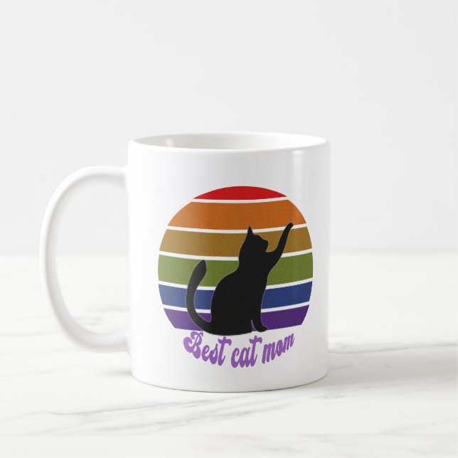 Mug Best Cat Mom (Gauche)