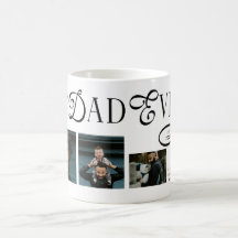 Best Dad Ever 3 Photo Modern Fathers Day Gifts