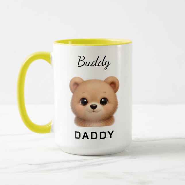 Mug Best Dog Dad Ever | Custom Father’s Day (Gauche)