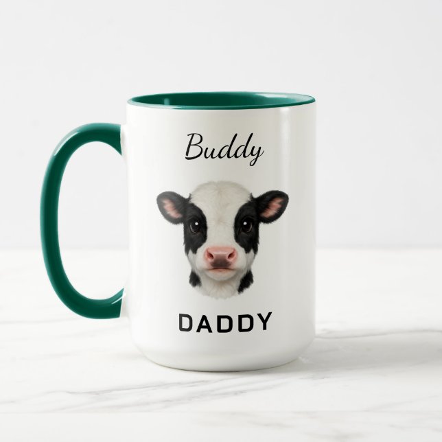 Mug Best Dog Dad Ever | Custom Father’s Day (Gauche)