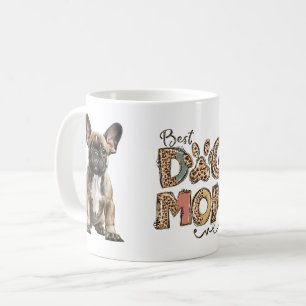 Mug Best Dog Mom Ever Double Dog Photo Amateurs de fam