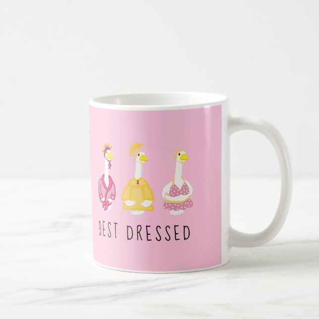 Mug Best Dressed Funny Porch Goose (Droite)