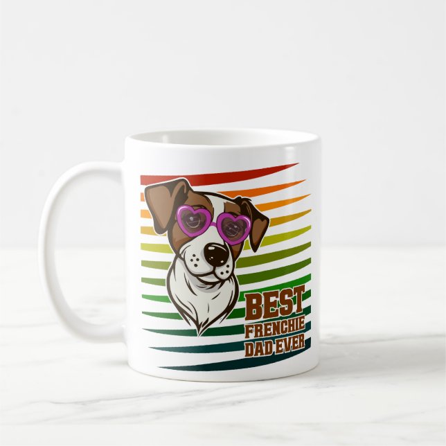Mug Best Frenchie Dad Ever Funny Dog Lover Gift (Gauche)