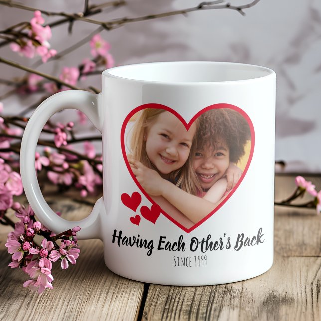 Mug Best Friends For Life - Photo En Forme De Coeur (Créateur téléchargé)