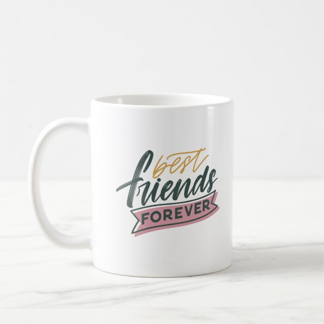 Mug Best Friends Forever - Cadeau d'amitié - (Gauche)