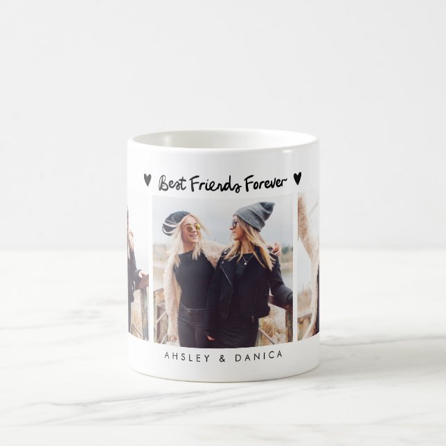 Mug Best Friends Forever Photo Multi Photo White (Centre)