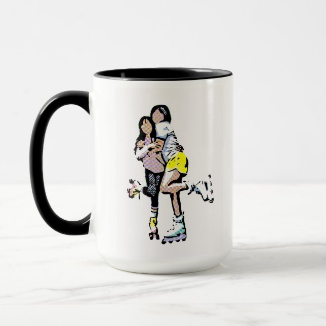 Mug Best Friends Roller Skate Comic Book (Gauche)