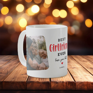 Mug Best GIRLFIREND Ever 2 Photo Mignonne Cadeau