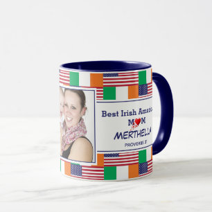 Mug BEST IRLANDE AMERICAN MUM Photo