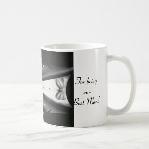Mug Best Man Merci Gift - Modèle Tuxedo