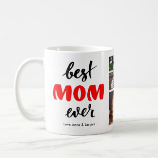Mug Best Mom Ever Custom Photo Collage Mother's Day