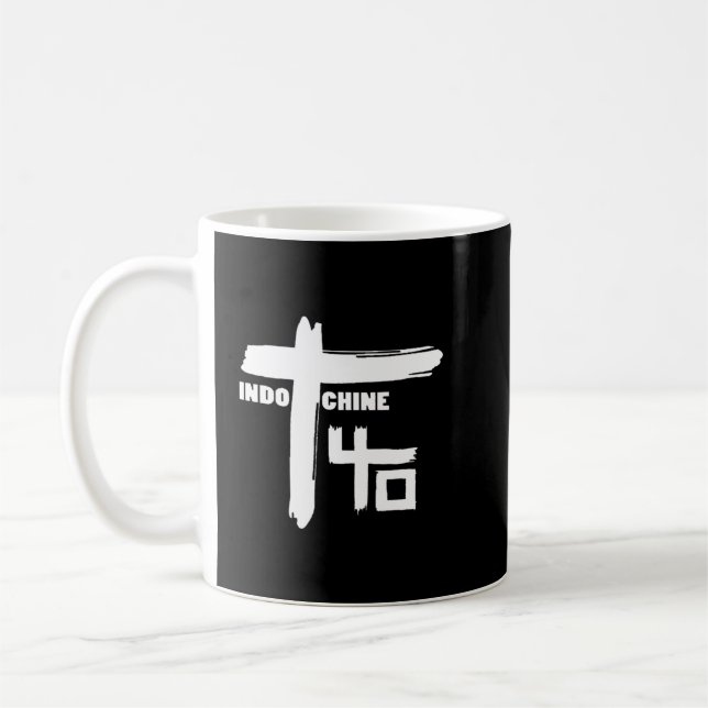 Mug Best of Indochine band logo1 exselna Genres Rock n (Gauche)