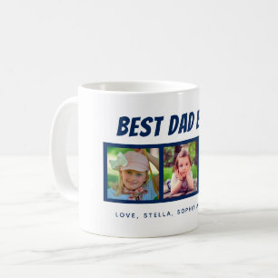 Mug Best Papa Ever 3 Photos