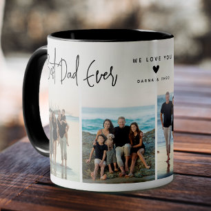 Mug Best Papa Ever Script 4x Photo