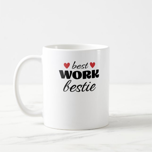 Mug Best Work Bestie Classic (Gauche)