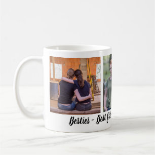 Mug Bestie Best Friends Forever 3 Photo Collage