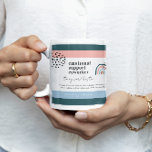 Mug Bestie de travail | Devis et photo cadeau Coworker<br><div class="desc">Un cadeau spécial et mémorable pour votre bestie de travail. Le design comprend votre photo préférée avec de jolies couleurs arc-en-ciel et un message personnalisé. "Emotional Support Coworker" est conçu dans un style moderne et élégant et customisé d'un message spécial. Envoyez un cadeau mémorable et spécial à vous-même et à...</div>