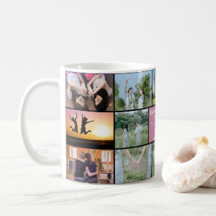 Mug "Bestie Forever ! 14-Photo Collage de café Mug"