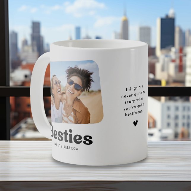 Mug Besties Personalized Friendship Gift (Créateur téléchargé)