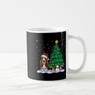 Mug Bet Hound Chien Xmas Arbre Lumières Reindeer Casqu