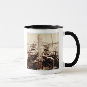 Mug Bétail d'expédition sur "W.G. Hall", Hawaï, 189
