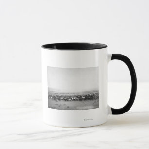 Mug Bétail vivant en troupe en photographie du Dakota