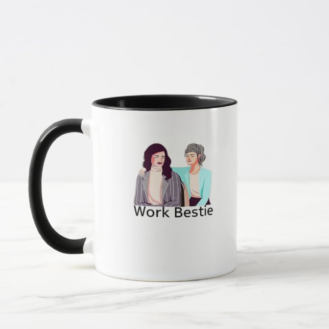 Mug Bête de travail classique (Gauche)