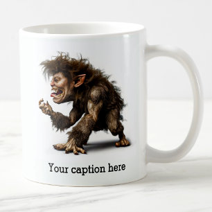 Mug Bête intérieure déchaînée tôt le matin