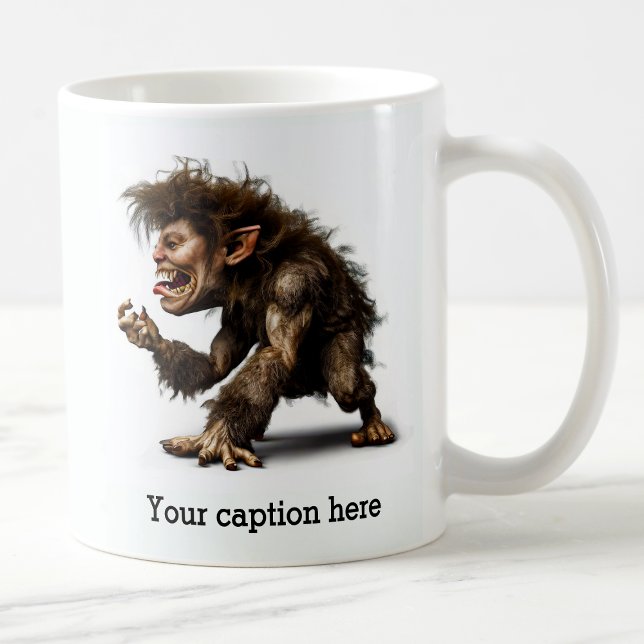 Mug Bête intérieure déchaînée tôt le matin (Créateur téléchargé)
