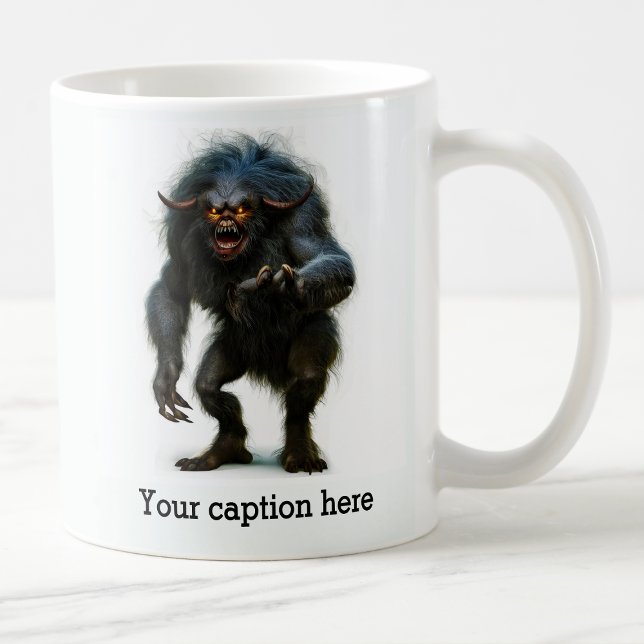 Mug Bête intérieure déchaînée tôt le matin (Créateur téléchargé)